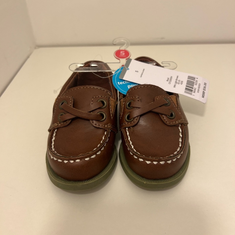 NWT Carter’s Baum Boat Shoes